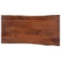 Couchtisch mit lebenden Kanten 115x60x40 cm Massivholz Akazie Couchtisch mit lebenden Kanten 115x60x40 cm Massivholz Akazie