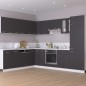 vidaXL Hängeschrank Grau 80x31x60 cm Holzwerkstoff vidaXL Hängeschrank Grau 80x31x60 cm Holzwerkstoff