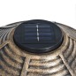 Deko Vogelbad mit Solarbetriebenen LED-Leuchten Kunststoff Deko Vogelbad mit Solarbetriebenen LED-Leuchten Kunststoff