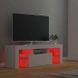 TV-Schrank mit LED-Leuchten Weiß 120x35x40 cm TV-Schrank mit LED-Leuchten Weiß 120x35x40 cm