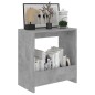 Beistelltisch Betongrau 50x26x50 cm Holzwerkstoff Beistelltisch Betongrau 50x26x50 cm Holzwerkstoff