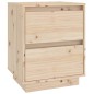 Nachttische 2 Stk. 40x35x50 cm Massivholz Kiefer Nachttische 2 Stk. 40x35x50 cm Massivholz Kiefer