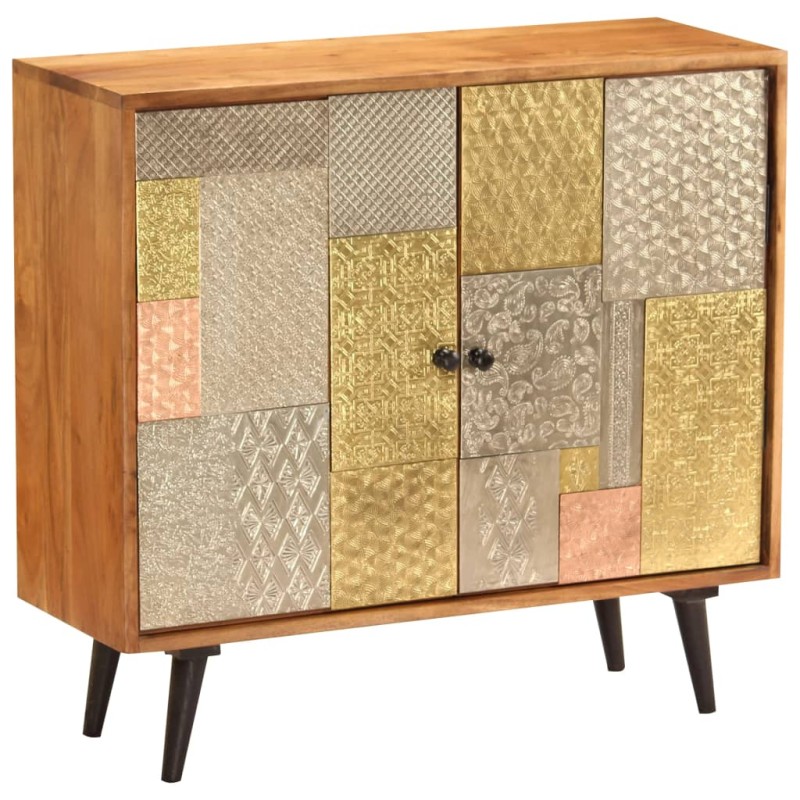 Sideboard 80x30x75 cm Massivholz Akazie Sideboard 80x30x75 cm Massivholz Akazie