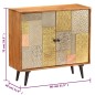 Sideboard 80x30x75 cm Massivholz Akazie Sideboard 80x30x75 cm Massivholz Akazie