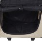 vidaXL Trolley für Haustiere 3-in-1 Faltbar Beige vidaXL Trolley für Haustiere 3-in-1 Faltbar Beige