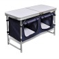 Campingmöbel Stauraum aus Aluminium zusammenklappbar Campingmöbel Stauraum aus Aluminium zusammenklappbar