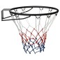 Basketballring Schwarz 45 cm Stahl Basketballring Schwarz 45 cm Stahl