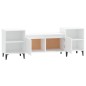 vidaXL TV-Schrank Weiß 160x35x55 cm Holzwerkstoff vidaXL TV-Schrank Weiß 160x35x55 cm Holzwerkstoff