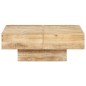 Couchtisch 80x80x28 cm Massivholz Mango Couchtisch 80x80x28 cm Massivholz Mango