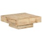 Couchtisch 80x80x28 cm Massivholz Mango Couchtisch 80x80x28 cm Massivholz Mango