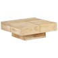 Couchtisch 80x80x28 cm Massivholz Mango Couchtisch 80x80x28 cm Massivholz Mango
