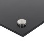 Küchenrückwand Schwarz 100x50 cm Hartglas Küchenrückwand Schwarz 100x50 cm Hartglas