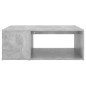 Couchtisch Betongrau 90x67x33 cm Holzwerkstoff Couchtisch Betongrau 90x67x33 cm Holzwerkstoff