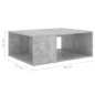 Couchtisch Betongrau 90x67x33 cm Holzwerkstoff Couchtisch Betongrau 90x67x33 cm Holzwerkstoff