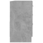 Waschbeckenunterschrank Betongrau 63x30x54 cm Holzwerkstoff Waschbeckenunterschrank Betongrau 63x30x54 cm Holzwerkstoff