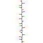 LED-Lichterkette mit 1000 LEDs Mehrfarbig 25 m PVC LED-Lichterkette mit 1000 LEDs Mehrfarbig 25 m PVC
