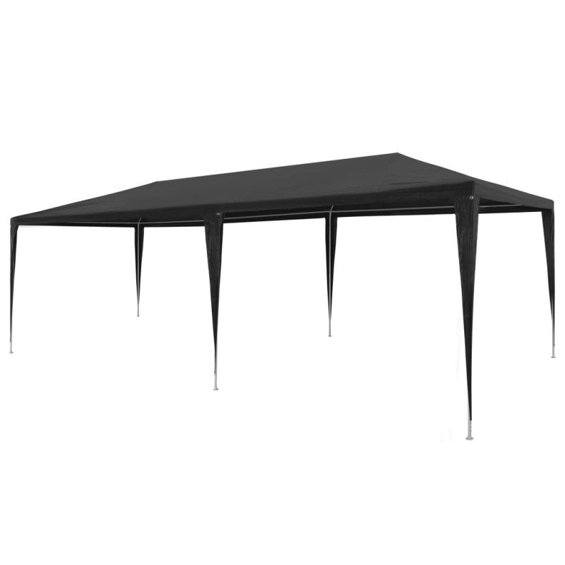 vidaXL Partyzelt 3x6 m PE Anthrazit vidaXL Partyzelt 3x6 m PE Anthrazit