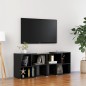 TV-Schrank Hochglanz-Schwarz 104x30x52cm Holzwerkstoff TV-Schrank Hochglanz-Schwarz 104x30x52cm Holzwerkstoff