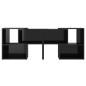 TV-Schrank Hochglanz-Schwarz 104x30x52cm Holzwerkstoff TV-Schrank Hochglanz-Schwarz 104x30x52cm Holzwerkstoff