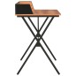 vidaXL Schreibtisch Schwarz und Braun 80x50x84 cm vidaXL Schreibtisch Schwarz und Braun 80x50x84 cm