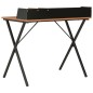 vidaXL Schreibtisch Schwarz und Braun 80x50x84 cm vidaXL Schreibtisch Schwarz und Braun 80x50x84 cm