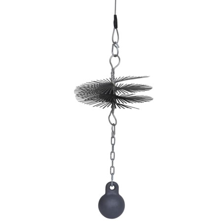 vidaXL Kaminbesen Rund 20 cm Durchmesser