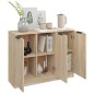 Sideboard Sonoma-Eiche 90,5x30x70 cm Holzwerkstoff Sideboard Sonoma-Eiche 90,5x30x70 cm Holzwerkstoff