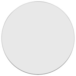 Wandspiegel Silbern Ø 60 cm Rund