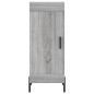 Highboard Grau Sonoma 34,5x34x180 cm Holzwerkstoff Highboard Grau Sonoma 34,5x34x180 cm Holzwerkstoff