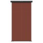 Balkon-Seitenmarkise 160 × 250 cm Braun Balkon-Seitenmarkise 160 × 250 cm Braun