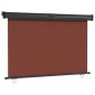 Balkon-Seitenmarkise 160 × 250 cm Braun Balkon-Seitenmarkise 160 × 250 cm Braun