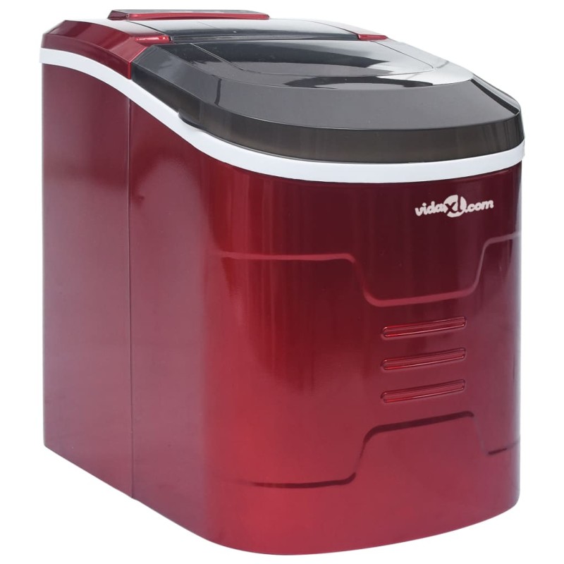 Eiswürfelbereiter Rot 2,4 L 15 kg / 24 h Eiswürfelbereiter Rot 2,4 L 15 kg / 24 h