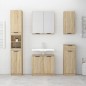 Wand-Badschrank Sonoma-Eiche 32x20x67 cm Wand-Badschrank Sonoma-Eiche 32x20x67 cm