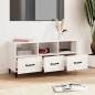 TV-Schrank Hochglanz-Weiß 102x35x50 cm Holzwerkstoff TV-Schrank Hochglanz-Weiß 102x35x50 cm Holzwerkstoff