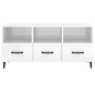 TV-Schrank Hochglanz-Weiß 102x35x50 cm Holzwerkstoff TV-Schrank Hochglanz-Weiß 102x35x50 cm Holzwerkstoff