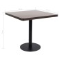 Bistrotisch Dunkelbraun 80x80 cm MDF Bistrotisch Dunkelbraun 80x80 cm MDF