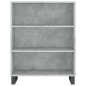 Highboard Betongrau 69,5x34x180 cm Holzwerkstoff Highboard Betongrau 69,5x34x180 cm Holzwerkstoff