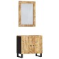 vidaXL 2-tlg. Badmöbel-Set Massivholz Mango vidaXL 2-tlg. Badmöbel-Set Massivholz Mango