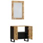 vidaXL 2-tlg. Badmöbel-Set Massivholz Mango vidaXL 2-tlg. Badmöbel-Set Massivholz Mango