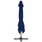 Ampelschirm mit Aluminium-Mast 3 x 3 m Azurblau Ampelschirm mit Aluminium-Mast 3 x 3 m Azurblau