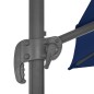 Ampelschirm mit Aluminium-Mast 3 x 3 m Azurblau Ampelschirm mit Aluminium-Mast 3 x 3 m Azurblau