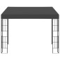 Wand-Pavillon 3x3 m Anthrazit Stoff Wand-Pavillon 3x3 m Anthrazit Stoff