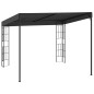 Wand-Pavillon 3x3 m Anthrazit Stoff Wand-Pavillon 3x3 m Anthrazit Stoff