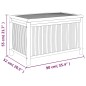 Gartentruhe 90x52x55 cm Bambus Gartentruhe 90x52x55 cm Bambus