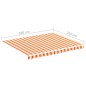 Markisenbespannung Gelb und Orange 3x2,5 m Markisenbespannung Gelb und Orange 3x2,5 m