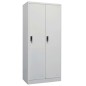 Kleiderschrank Hellgrau 80x50x180 cm Stahl Kleiderschrank Hellgrau 80x50x180 cm Stahl