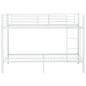 Etagenbett Weiß Metall 90×200 cm Etagenbett Weiß Metall 90×200 cm