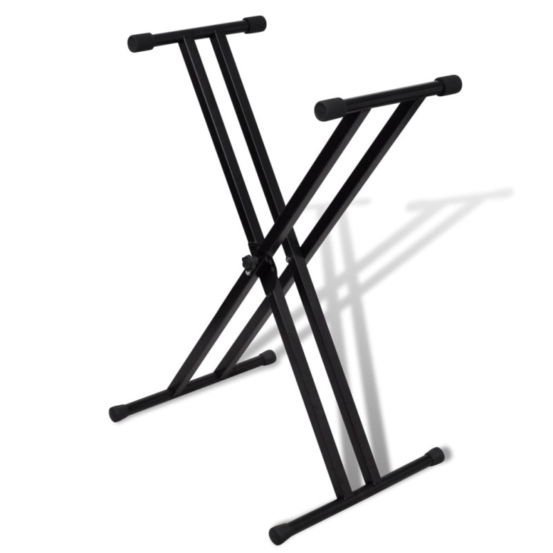 Verstellbare Doppelversteifter Keyboardständer X-Rahmen Verstellbare Doppelversteifter Keyboardständer X-Rahmen