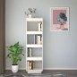 Bücherregal/Raumteiler Weiß 40x35x135 cm Massivholz Kiefer Bücherregal/Raumteiler Weiß 40x35x135 cm Massivholz Kiefer