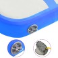 Aufblasbare Gymnastikmatte mit Pumpe 60x100x20 cm PVC Blau Aufblasbare Gymnastikmatte mit Pumpe 60x100x20 cm PVC Blau